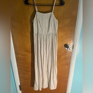 Plaid Maxi Dress - XSmall